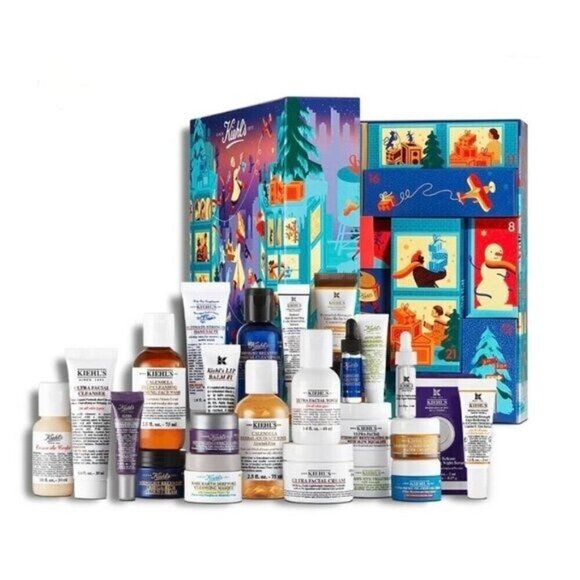 Kiehl’s Limited Edition Holiday Advent Calendar 2023 Limited Rare 24 Doors - Picture 2 of 7